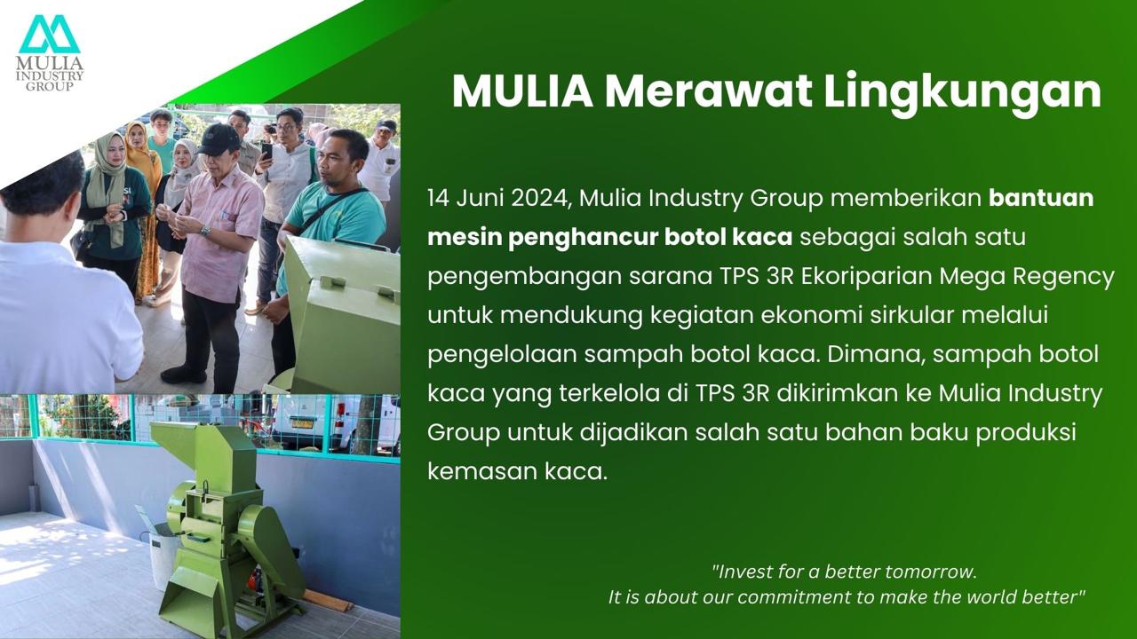 MULIA Merawat Lingkungan: Bantuan Sarana TPS 3R